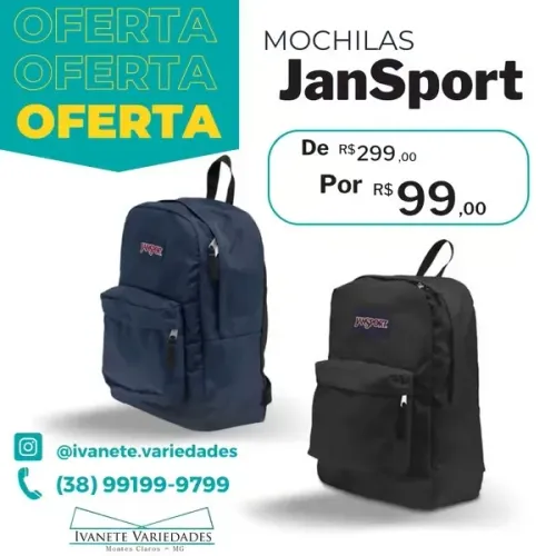 Mochila Jansport Original - Oferta - Nova