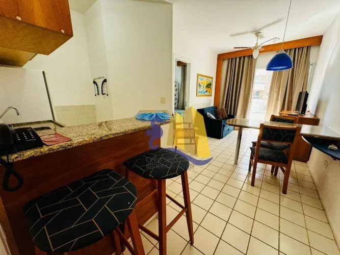 Flat com 1 dormitório para alugar, 38 m² por R$ 3.900,00/dia - Riviera Módulo 6 - Bertioga