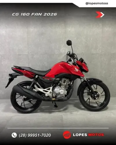 HONDA CG 160 FAN 2026