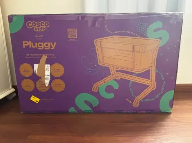 Berço Co-bed Cosco Kids Pluggy - Novo, Lacrado na Caixa | R$ 600