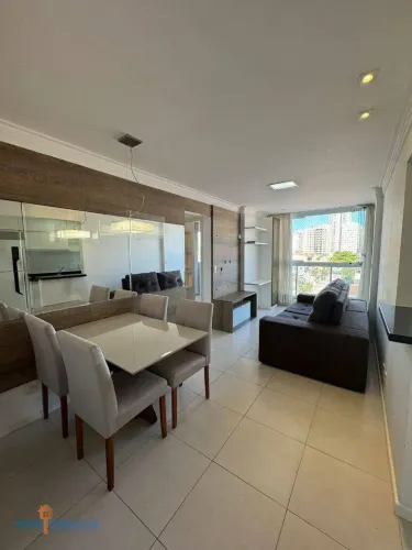 Apartamento com 2 dormitórios para alugar, 60 m² por R$ 3.541,00/mês - Praia das Gaivotas