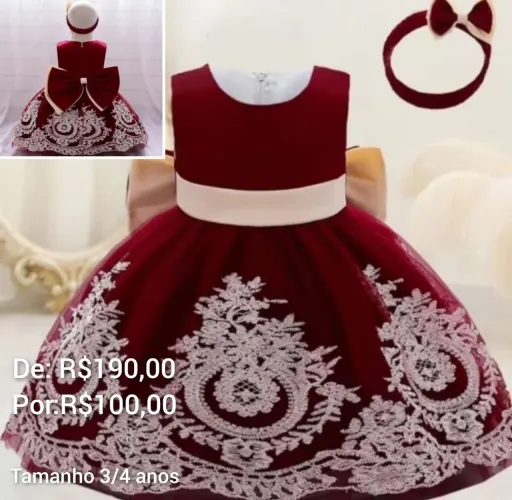Vestidos infantis