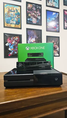 Xbox One com Kinect Seminovo e 1 Ano de garantia 