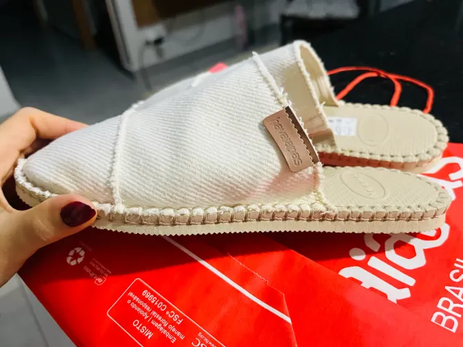tamanho 35 - alpargata havaianas NOVA