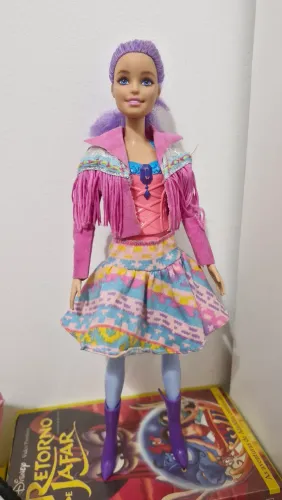 Barbie fada fairtopia com roupa Fun Western