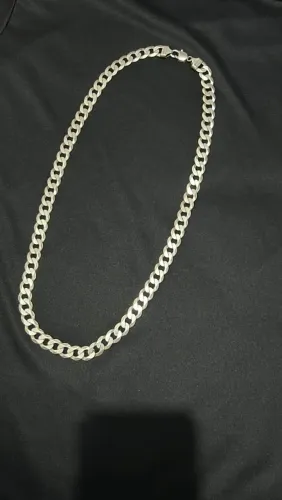 Corrente de prata 925, 70cm, 12mm, 99g