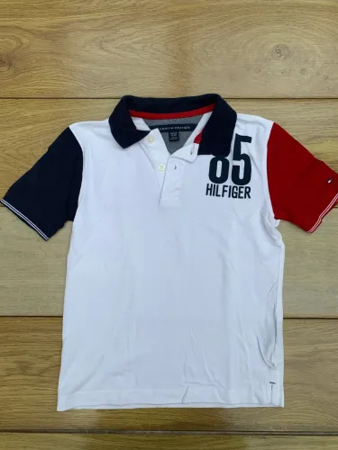 Camisa Polo - TOMMY HILFIGER - Tamanho 8 - 10 anos