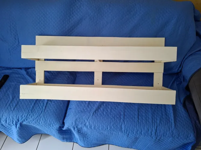 Estante de pallet para livros