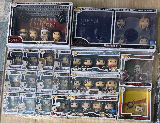 Funko Pop Queen Freddie Mercury Coleção completa e nova