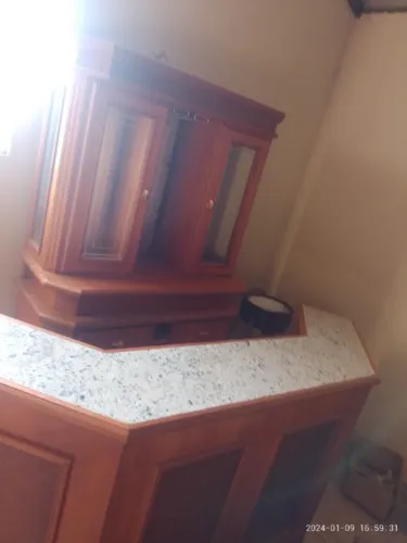 Bar Residencial com cristaleira