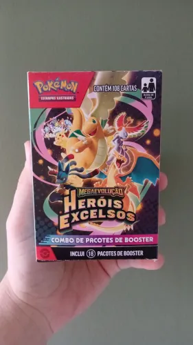 Pokemon- combo de 18 booster herois excelsos .