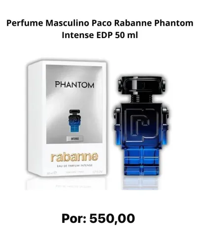 PERFUME MASCULINO PACO RABANNE 50ML