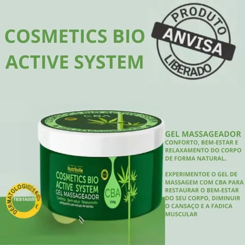Gel massageador cosmétics bio active sistem (BCA)
