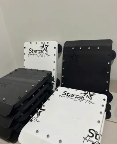 Suporte Slim de Teto (case slim externa) para starlink mini