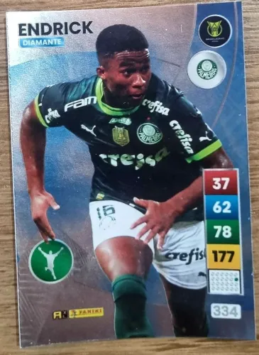 RARIDADE - Card - Endrick - Diamante - Brasileirão 2023 - Panini