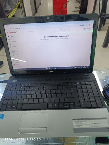 Notebook Acer dual core 8 GB 