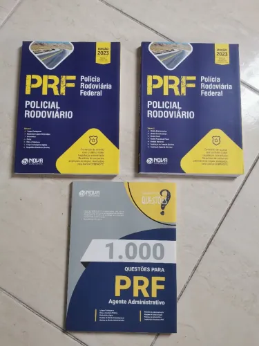 Kit apostilas para concurso PRF