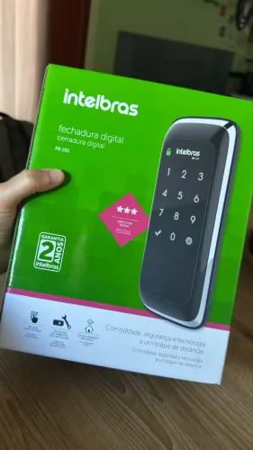 Fechadura Sobrepor Intelbras FR 101 touch 2 anos de garantia