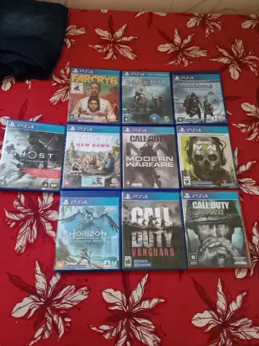 Lote de jogos ps4