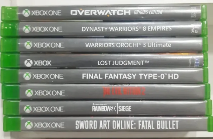 Lote 08 Mídias Fisicas Jogos Xbox One / Series X