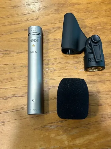 Microfone Condensador - Rode NT5 - (Par Casado)