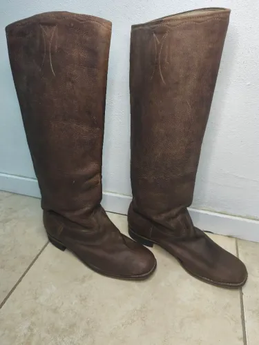 Bota de couro 