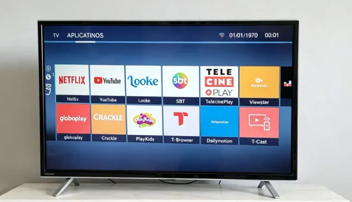 Tv smart funcionando perfeitamente