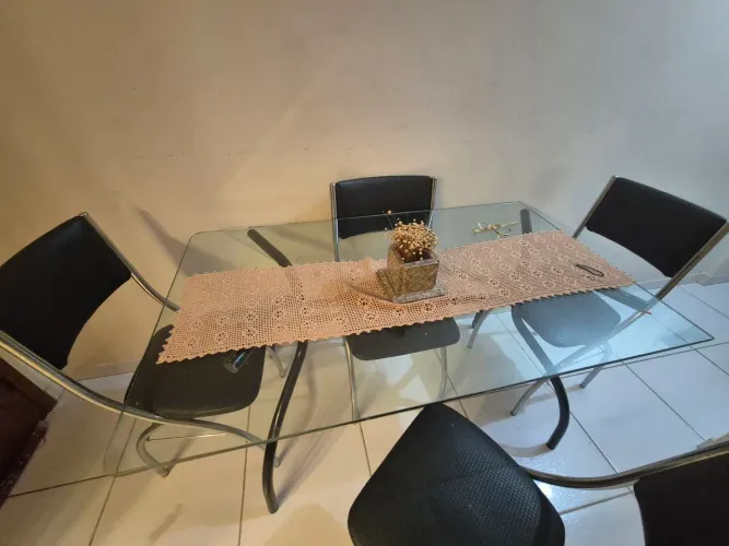 Mesa jantar vidro