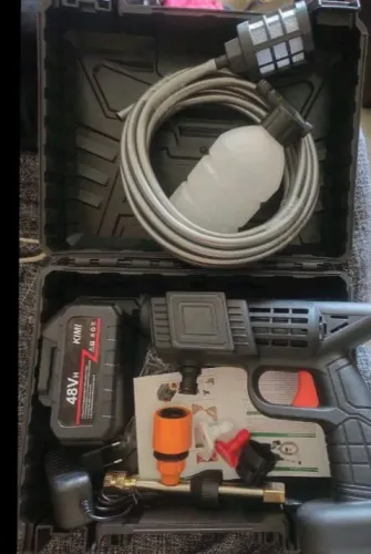 Lavadora de alta pressão 2 baterias 48v 