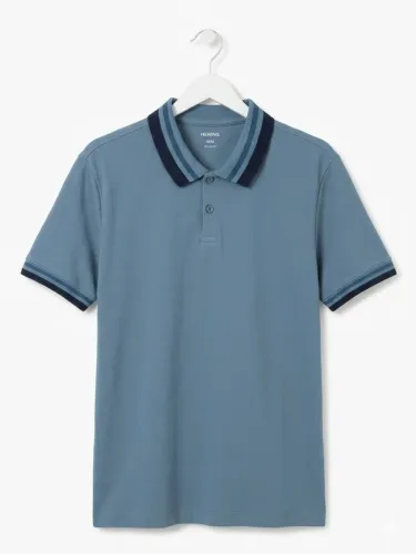 Camisa Henring Azul Polo -tam M 