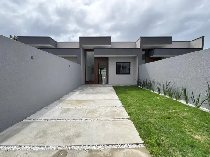 Casa com piscina arquitetura moderna Balneário Gaivotas