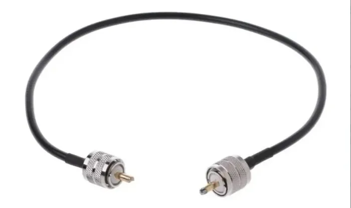 Rabicho chicote px py medidor estacionaria acoplador antena px 50cm conector uhf
