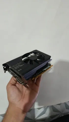 Placa de Vídeo EVGA GTX 750 Ti SC 2GB GDDR5 - Testada e Funcionando 100%