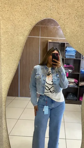 Calça Wide Leg Feminina Menina Rebelde - Nova