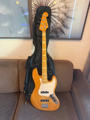 Baixo SX Vintage Series Jazz Bass Natural com bag