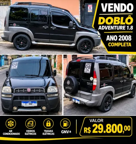 Fiat Doblo Adv/adv Tryon/locker 1.8 Flex 2008
