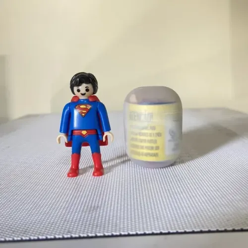 Brinquedo Superman Kinder Ovo Playmobil Dc Comics