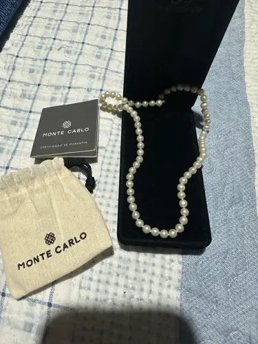 Colar de pérolas Monte Carlo Joias