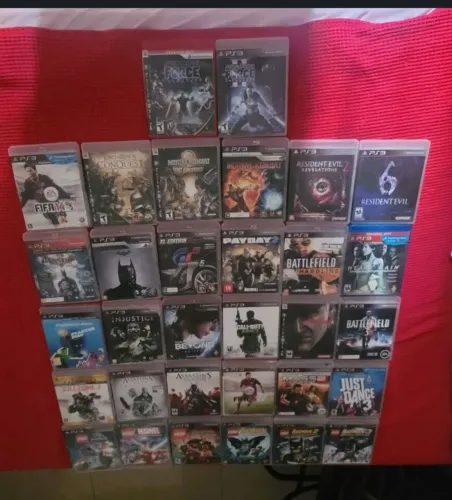 Jogos Ps3 Originais - 40 Reais Cada
