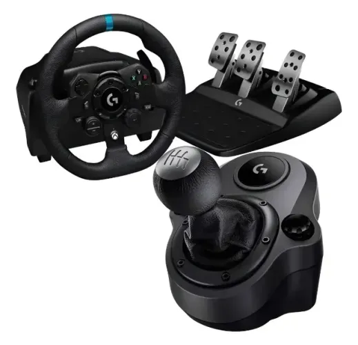 Vendo ou Troco Logitech G923+Pedais+Câmbio