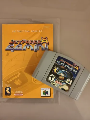Jet Force Gemini Original Nintendo 64 N64 + Manual/Folheto Original