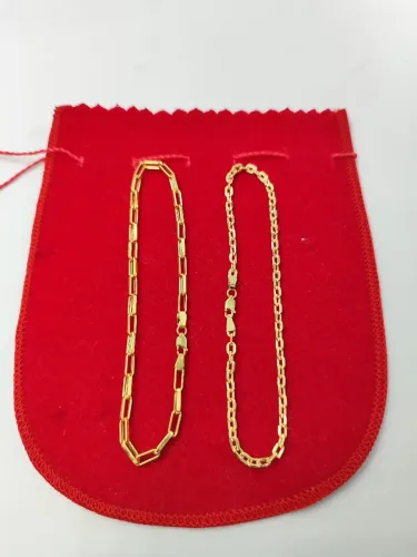 Pulseiras ocas ouro 18k/750