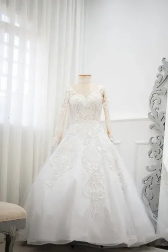 Vestido de noiva -ateliê Fernando Peixoto