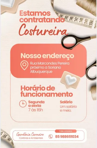 Procura-se costureira