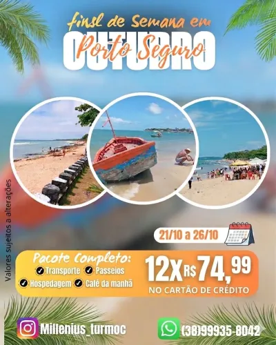 Viagens para praia 