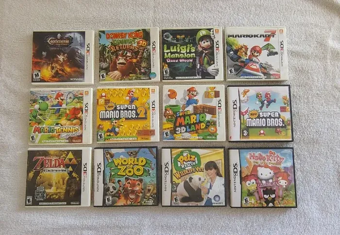 Pacote De Jogos De Nintendo 3ds (Usado)