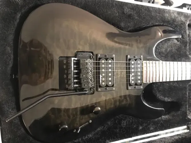 Jackson Dinky Arch Top JS32Q DKA Transparent Black - sem trocas!