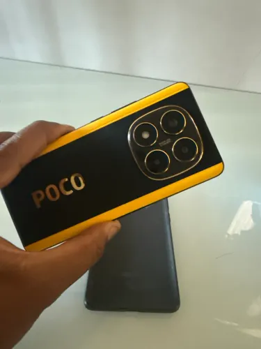 Poco x7 512 e 12 de ram  está zero bateria boa tudo ok