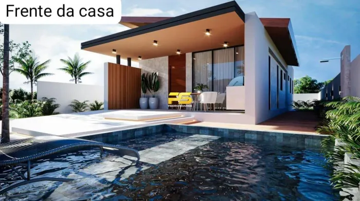 CASA A VENDA NO CONDOMÍNIO Á´GUAS DE CAMAÇARI EM LUCENA / PB REF: 223