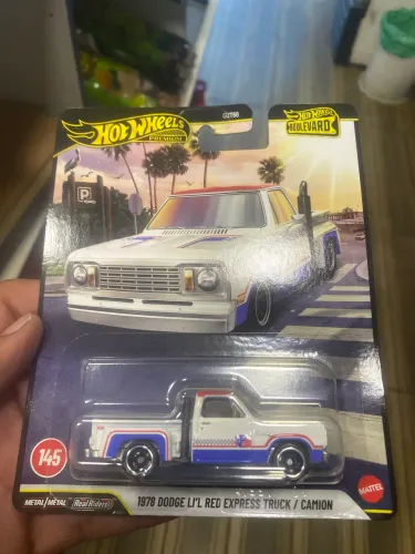 Hot wheels premium 1978 dodge LI?L red express truck/camion